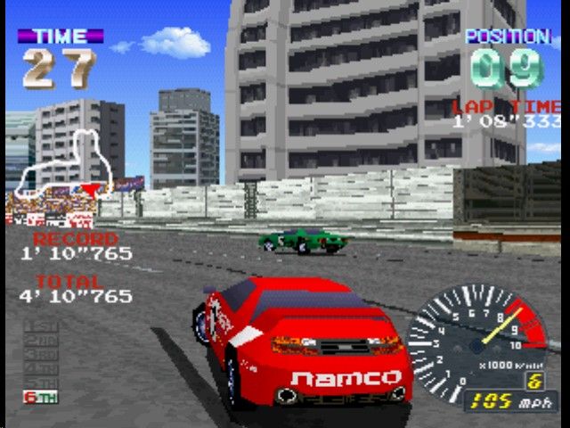 Ridge Racer Revolution screenshot 5 for Playstation